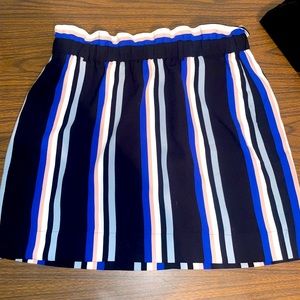 Striped Skirt by Express